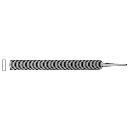 Grobet File 14" Milled Curved Tooth Flat, Standard 32.48401